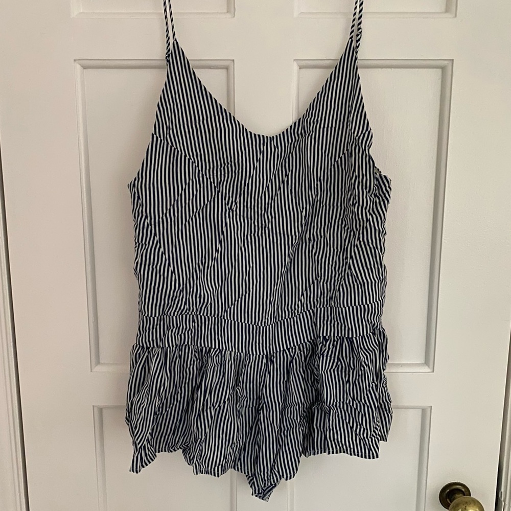 Striped Saturdays Romper